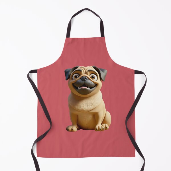 Item preview, Claymation Style Pug | Stop Motion Dog designed and sold by PumagirlDigital.