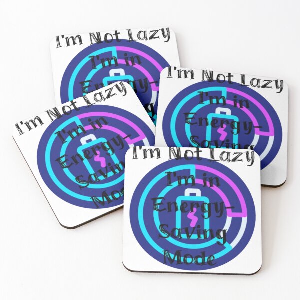 Item preview, "I'm Not Lazy I'm in Energy-Saving Mode T-Shirt - Funny Tech Humor - Programmer Gift - Energy Conservation Saying - Sarcastic Office Meme" designed and sold by KolinBoy.