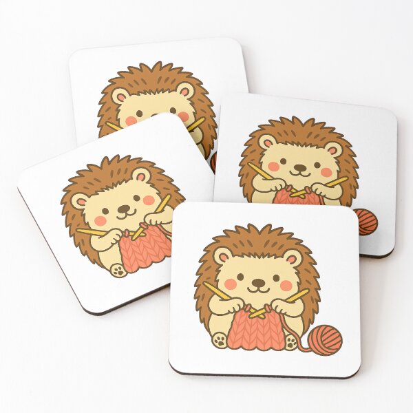 Item preview,  Cute Hedgehog Knits designed and sold by Stitch & Thread Studio.