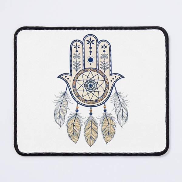 Item preview, Hamsa with dream catcher  designed and sold by Lucky 777.