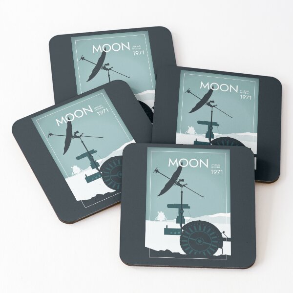 Item preview, Moon. Landing Missions. 1971. Apollo Program (Pop) designed and sold by BGALAXY.