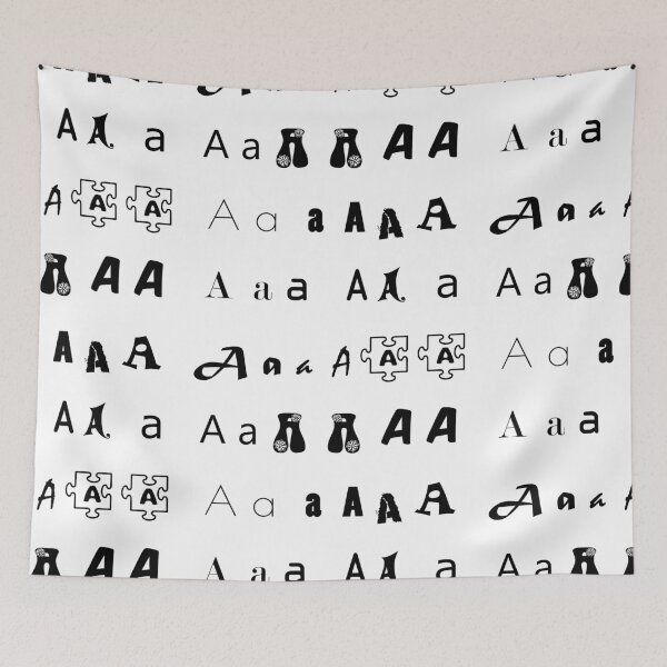 Item preview, Iskybibblle / The Alphabet /The letter A designed and sold by Iskybibblle.