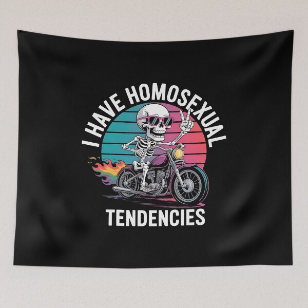 Item preview, I Have Homosexual Tendencies Meme - This funny gift is perfect for someone who proudly and playfully embraces their identity or supports the LGBTQ+ community. designed and sold by ZyziowskyArt.
