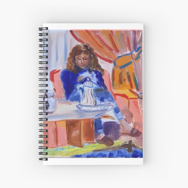 Item preview, Girl Drinking Saudi Coffee فتاة تحتسي القهوة السعودية designed and sold by Maha Al-Zahrani Fine Arts مها الزهراني للفنون الجميلة.