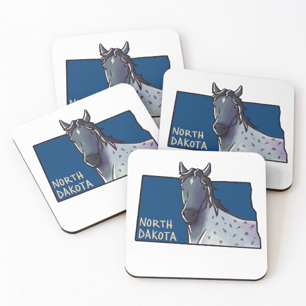 Item preview, North Dakota State Horse - Nokota Horse designed and sold by littlealiart.