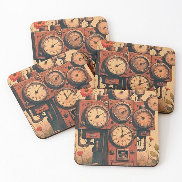 Item preview, Platform 5: Steampunk Farewell Mechanical clocks.  designed and sold by coolcomonshirts.