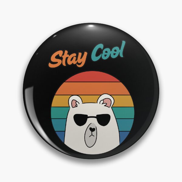 Item preview, Stay Cool Polar Bear designed and sold by HugSomeNettles.