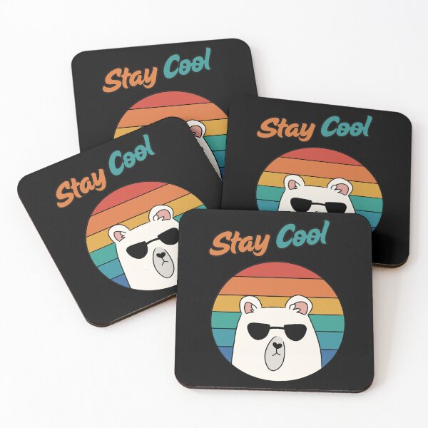Item preview, Stay Cool Polar Bear designed and sold by HugSomeNettles.