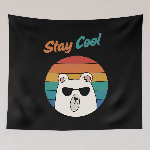 Item preview, Stay Cool Polar Bear designed and sold by HugSomeNettles.