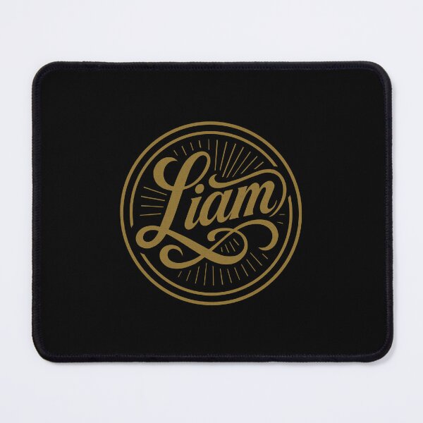 Item preview, Personalized Liam Tee – Stylish Name Design Shirt designed and sold by crevettedesign.