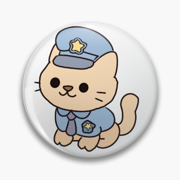 Item preview, Cute,police,cat designed and sold by Heeryun25.