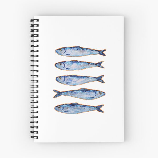Item preview, sardines designed and sold by Pretty Postcards.