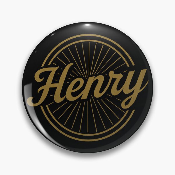Item preview, Personalized Henry Tee – Stylish Name Design Shirt designed and sold by crevettedesign.
