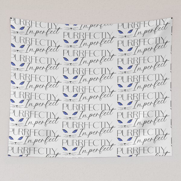 Item preview, Purrfectly Imperfect designed and sold by m2inspiration.