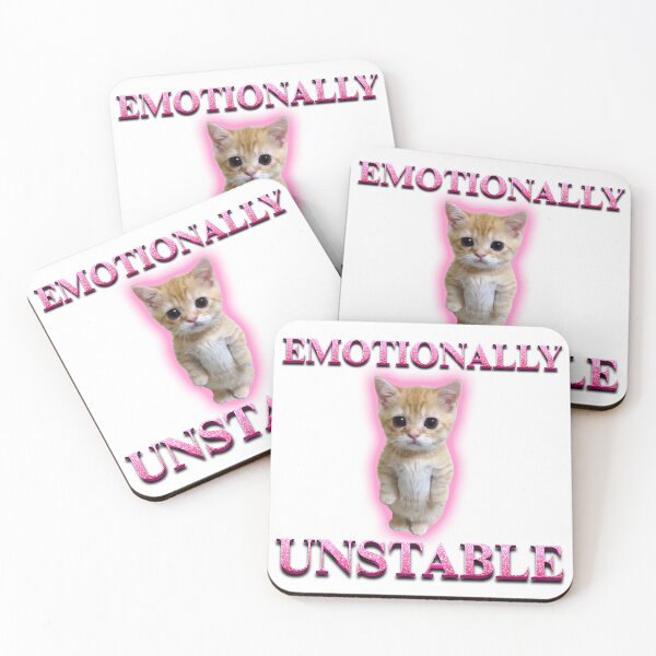 Item preview, Emotionally Unstable Cat designed and sold by RizzClothes.