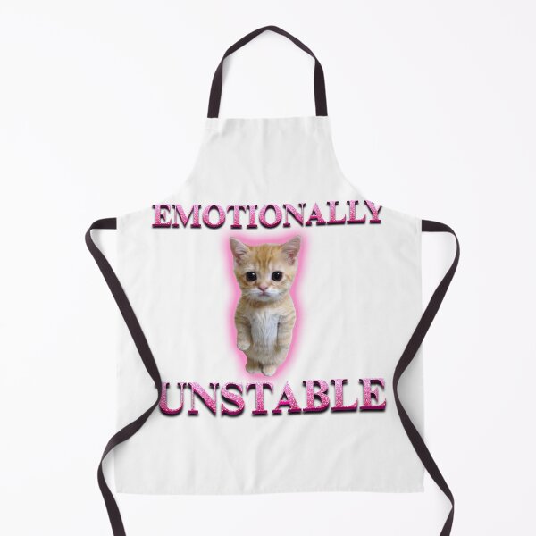 Item preview, Emotionally Unstable Cat designed and sold by RizzClothes.