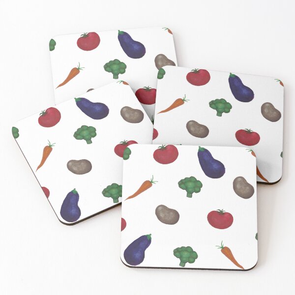 Item preview, Gouache Painted Veggie Pattern designed and sold by em-ty-.