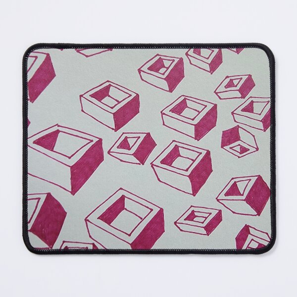 Item preview, squares block falling down designed and sold by bob-salerno-art.
