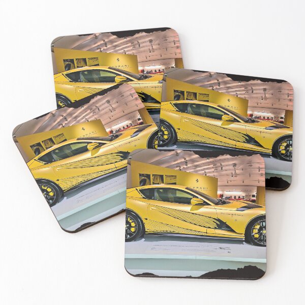 Item preview, Yellow Ferrari All The Way designed and sold by ByToriKelley.