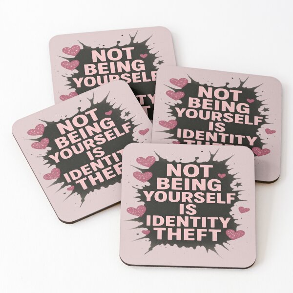 Item preview, Not Being Yourself Is Identity Theft designed and sold by Danivique.