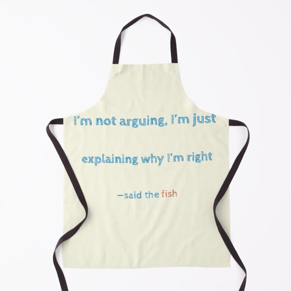 Item preview, Fish Logic – Funny Ocean Quote Shirt designed and sold by KWkindwaves.