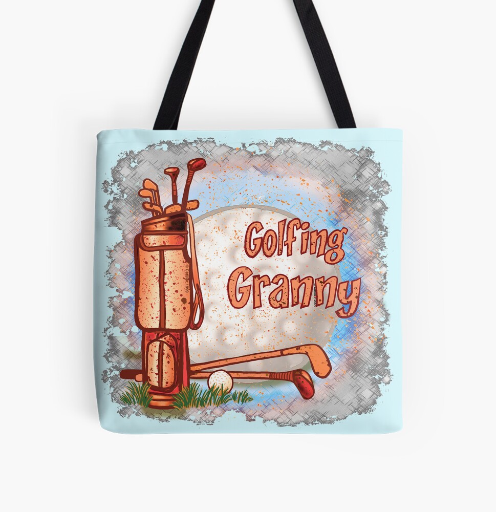 Grandma Golf Tote Bag