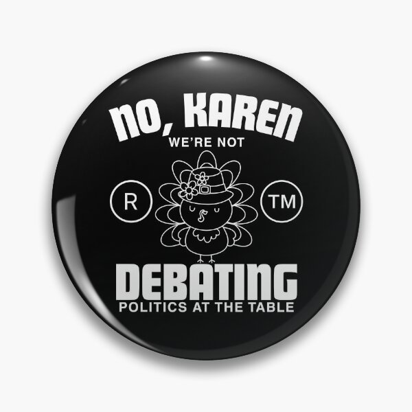 Item preview, We're not debating politics at the table designed and sold by Peerless-Prime.