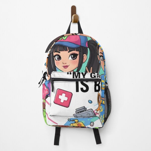 Item preview, My Gaming Squad Is Bussin’ – Kawaii Gamer Girl Team Digital Art designed and sold by AnnDesignStudio.