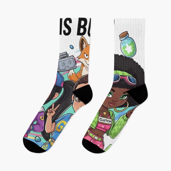 Item preview, My Gaming Squad Is Bussin’ – Kawaii Gamer Girl Team Digital Art designed and sold by AnnDesignStudio.