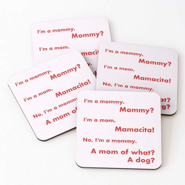 Item preview, Love Island Mommy Mamacita Dog Mom designed and sold by SaraduJour.