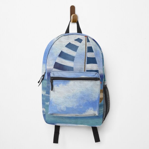 Item preview, Watercolor Boat in the Ocean designed and sold by Pragatee.