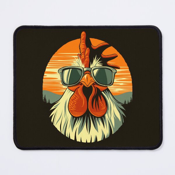 Item preview, Cool Rooster Sunglasses Retro Chicken Farm Aesthetic designed and sold by Parkerzz.
