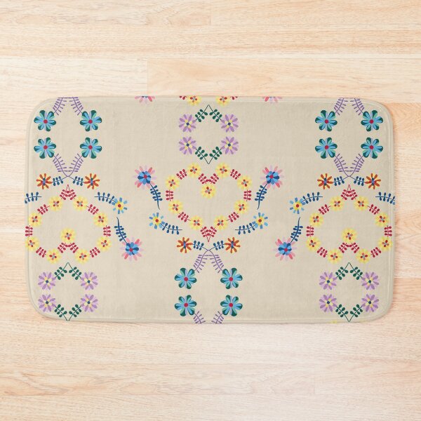 Item preview, Vintage floral embroidery designed and sold by n-like-design.