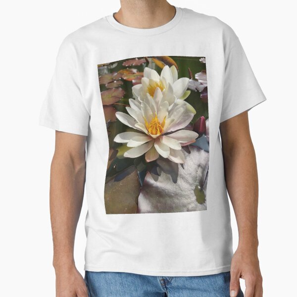 Item preview, White waterlilies in the sun photograph  designed and sold by esvb.