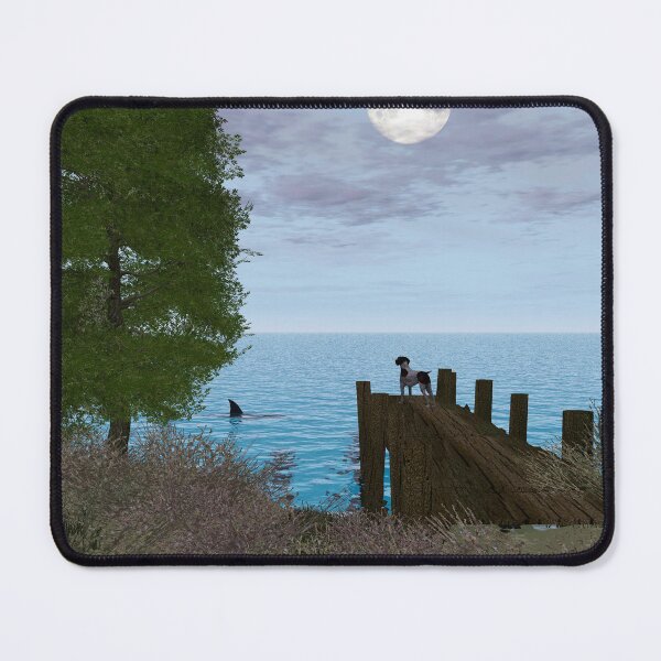 Item preview, A Lonely Pier designed and sold by Solitaire Parke.