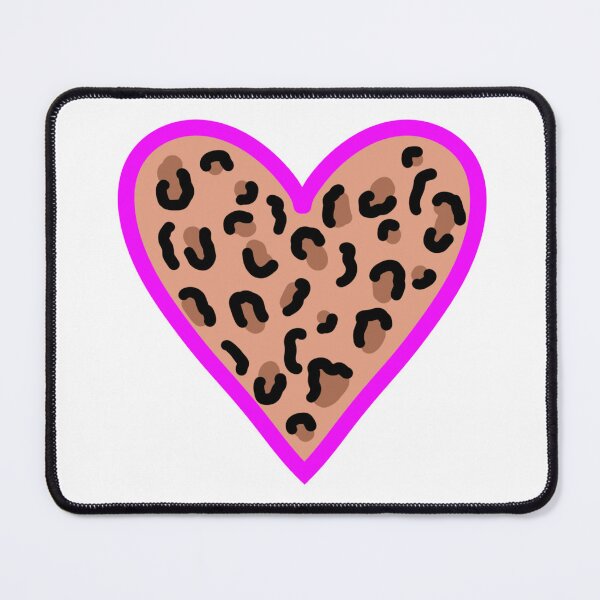 Item preview, cheetah print heart designed and sold by sylviewinters.