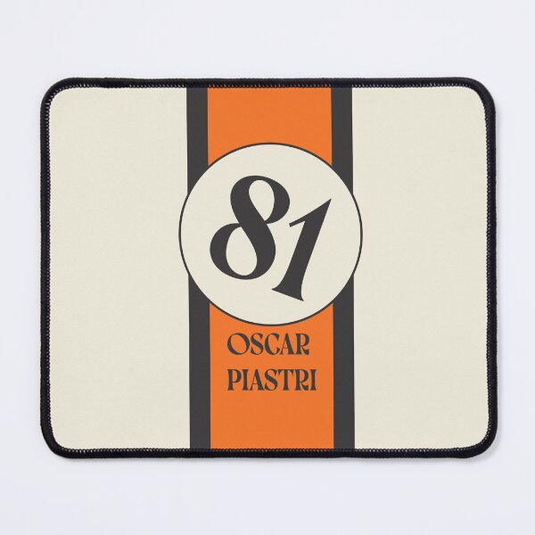 Item preview, Oscar Piastri 81 designed and sold by PatternDesign01.