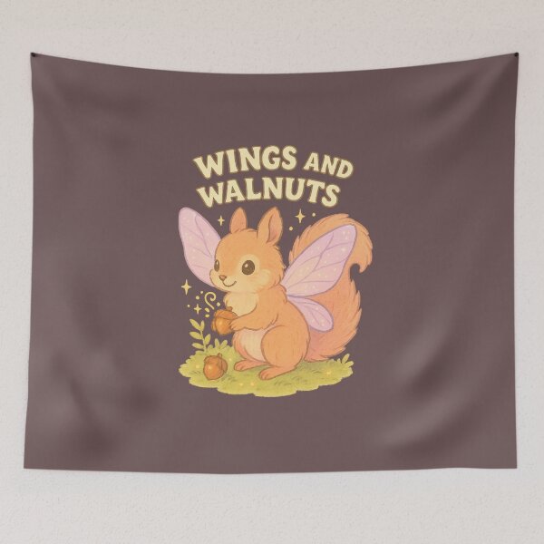 Item preview, Wings and Walnuts designed and sold by NessaCiaoKakao.