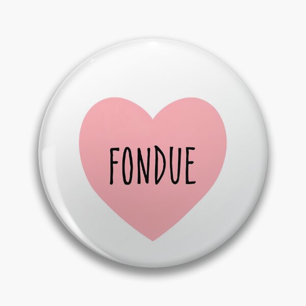 Item preview, I Heart Fondue  designed and sold by CharmStudio.