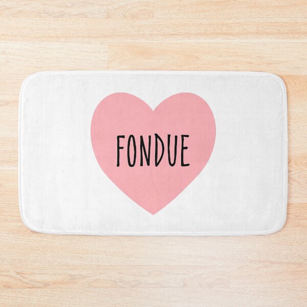 Item preview, I Heart Fondue  designed and sold by CharmStudio.