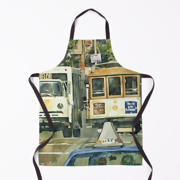 Item preview, Trams and Trucks designed and sold by RCWatercolours.