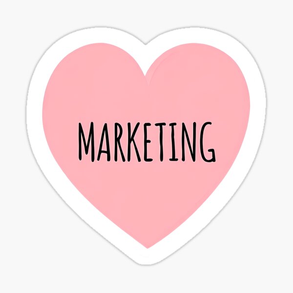 Item preview, I Heart Marketing  designed and sold by CharmStudio.