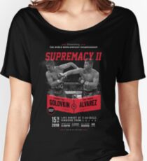 Golovkin vs Canelo 2 Women's Relaxed Fit T-Shirt