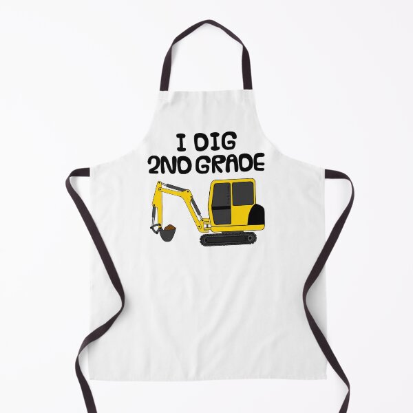 Item preview, I Dig 2nd Grade, Construction Digger, First Day Of School designed and sold by doodlerob.