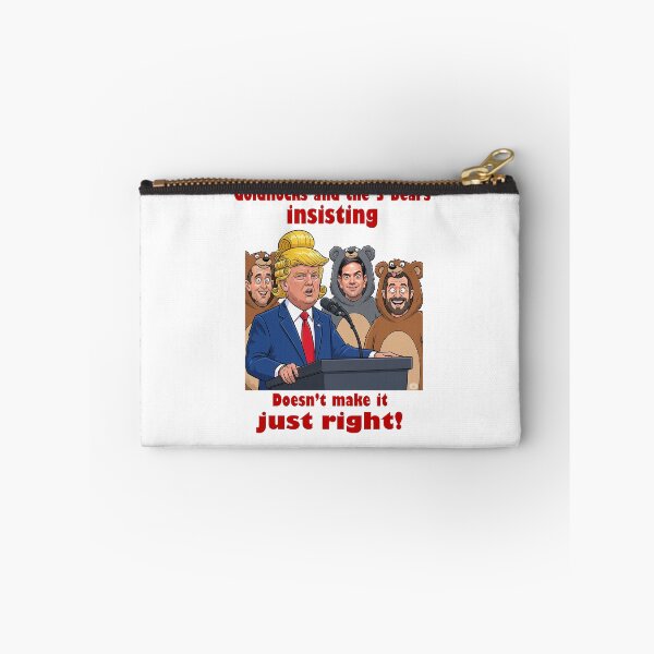Item preview, Trump Goldilocks Trump Protest Flair designed and sold by ProtestThreads.