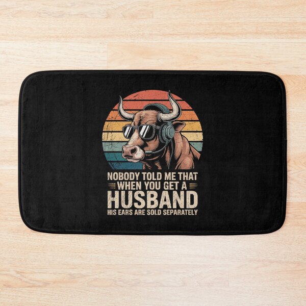 Item preview, Husband His Ears Are Sold Separately Funny Wife Marriage Quote designed and sold by G350.