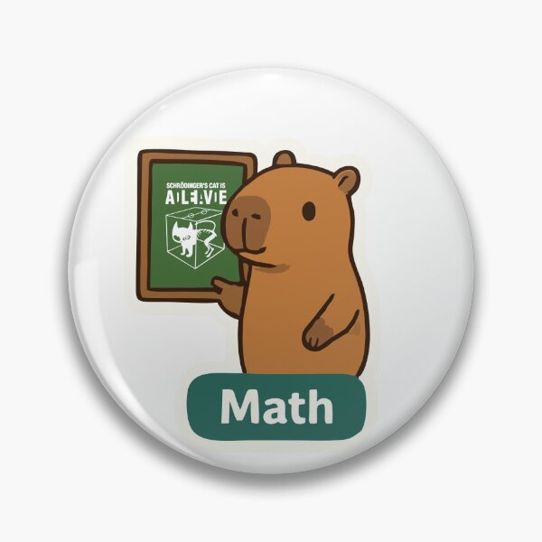 Artikelvorschau, Capybara Mathematik Mathematik entworfen und verkauft von sublidesign.