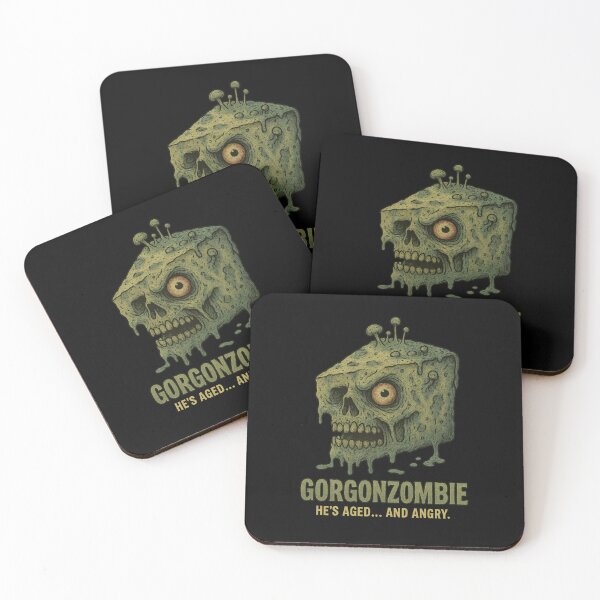 Item preview, Gorgonzombie – Undead Cheese Horror Design designed and sold by Altered Array, LLC.