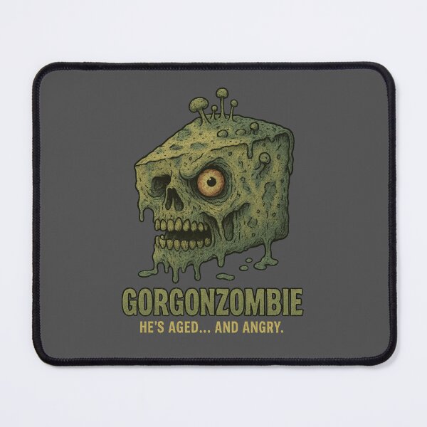 Item preview, Gorgonzombie – Undead Cheese Horror Design designed and sold by Altered Array, LLC.