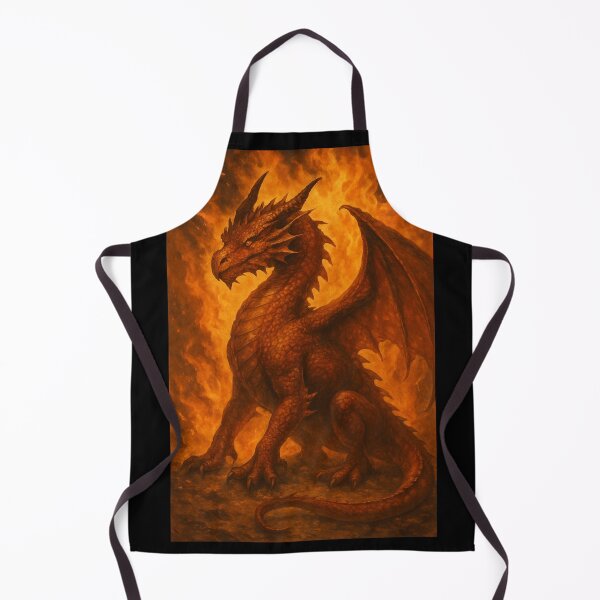Item preview, The Fiery Dragon  designed and sold by LoveVintageToo.